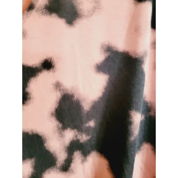 Torrid Super Soft 1 Shirt Women Tie Dye Cupro Tie Front Knit Top 1X NEW - Picture 5 of 6